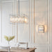Endon 81931 Acadia 6lt Pendant Clear crystal & chrome plate 6 x 40W E14 candle (Required) - westbasedirect.com
