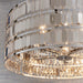 Endon 81965 Eldora 5lt Pendant Chrome plate 5 x 40W E14 candle (Required) - westbasedirect.com