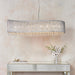 Endon 81979 Galina 8lt Pendant Chrome plate & clear crystal 8 x 25W G9 clear capsule (Required) - westbasedirect.com