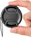 Phot-R 55mm Front Lens Cap with Holder - westbasedirect.com