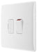 BG 850 White Round Edge Switched Spur 13A (5 Pack) - westbasedirect.com