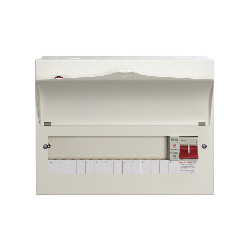 Wylex Main Switch Consumer Units with SPD