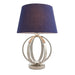 Endon 90138 Evie 1lt Shade Navy cotton 60W E27 or B22 GLS (Required) - westbasedirect.com
