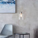 Endon 90563 Toledo 1lt Pendant Brushed nickel plate & clear glass 40W E27 GLS (Required) - westbasedirect.com