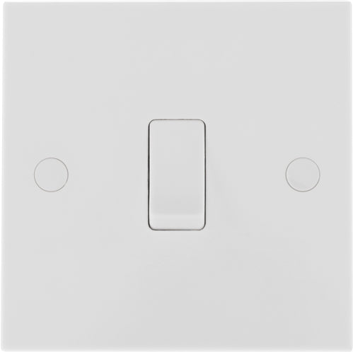 912 Square Edge Single Light Switch