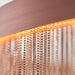 Endon 92178 Zelma 1lt Pendant Brushed copper plate & copper 20W LED tape module (SMD 2835) Warm White - westbasedirect.com