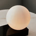 Endon 93866 Zeus 1lt Table Black marble & gloss opal glass 7W LED E14 (Required) - westbasedirect.com