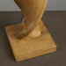 Endon 95455 Abia 1lt Table Oak effect resin & natural linen 10W LED E27 (Required) - westbasedirect.com