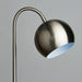 Endon 95459 Balin 1lt Table Brushed chrome plate 10W LED E27 (Required) - westbasedirect.com