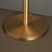Endon 95837 Hayfield 1lt Table Matt antique brass plate & green velvet 10W LED E27 (Required) - westbasedirect.com
