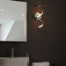 Endon 96433 Astral 1lt Wall Chrome plate & white silicone 12W LED tape module (SMD 2835) Warm White - westbasedirect.com