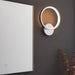 Endon 96472 Radius 1lt Wall Chrome plate & white silicone 10W LED (SMD 2835) Warm White - westbasedirect.com