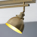 Endon 96801 Wyatt 3lt Spot Antique brass plate 3 x 7W LED E14 (Required) - westbasedirect.com