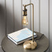 Endon 97246 Hal 1lt Table Antique brass plate 10W LED E27 (Required) - westbasedirect.com