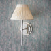 Endon 97877 Rennes 1lt Wall Bright nickel plate 6W LED E14 (Required) - westbasedirect.com