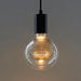 Endon 98081 Aylo Grey 1lt Accessory Clear glass & grey textured glass 3W LED E27 Warm White - westbasedirect.com