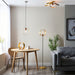 Endon 98095 Hoop 1lt Floor Brushed brass, nickel & copper plate 10W LED E27 (Required) - westbasedirect.com