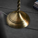 Endon 98256 Suki 1lt Floor Antique brass plate 10W LED E27 (Required) - westbasedirect.com