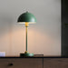 Endon 98495 Saroma 1lt Table Matt myrtle green paint 7W LED E14 (Required) - westbasedirect.com