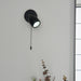 Endon 99770 Porto 1lt Spot Matt black & clear glass 7W LED GU10 (Required) - westbasedirect.com
