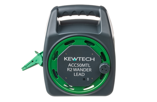 Kewtech ACC50MTL 50m Test Lead Extension Reel - westbasedirect.com