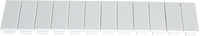 FuseBox AMBP Blank ABS 18mm Module (2 Strips, 12 Blanks)