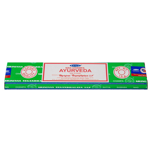 Satya Ayurveda 15g | 1 Pack (12 Sticks) - westbasedirect.com