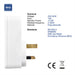 BG AHC/U White Moulded 13A Power Adaptor with Smart Home Control - westbasedirect.com