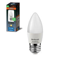 Brite-R 7W E27 ES Candle LED Bulb Warm White 3000K