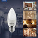 Brite-R 7W E27 ES Candle LED Bulb Warm White 3000K - westbasedirect.com