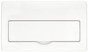 BG Fortress CFFD100810A 10 Way Metal Unpopulated Fully Recessed Consumer Unit with 100A Main Switch, 1x 100A 1x 80A 30mA Type A RCD - westbasedirect.com