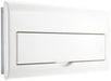 BG Fortress CFFD1000014ASPD 14 Way Metal Unpopulated Fully Recessed Consumer Unit with 100A Main Switch, 2x 100A 30mA Type A RCD & 1x SPD - westbasedirect.com