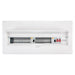 BG CFFD8616 22 Module 16 Way Fully Recessed Unpopulated + 100A Switch, 1x80A, 1x63A 30mA RCD - westbasedirect.com