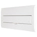 BG CFFDP18616 22 Module 16 Way Fully Recessed Populated + 100A Switch, 1x80A, 1x63A 30mA RCD & 12xMCBs - westbasedirect.com
