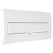 BG CFFDP18614SPD 22 Module 14 Way Fully Recessed Populated + 100A Switch, 1x80A, 1x63A 30mA RCD, 1xSPD & 10xMCBs - westbasedirect.com