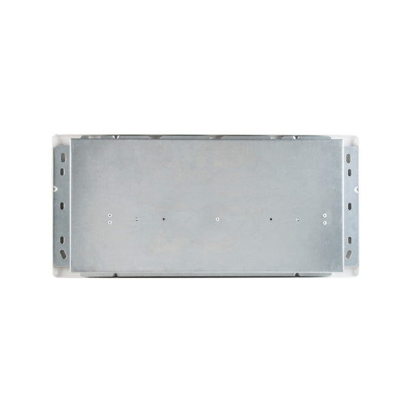 BG CFFD8608SPD 16 Module 8 Way Fully Recessed Unpopulated + 100A Switch, 1x80A, 1x63A 30mA RCD, 1xSPD & 1x32A MCB - westbasedirect.com