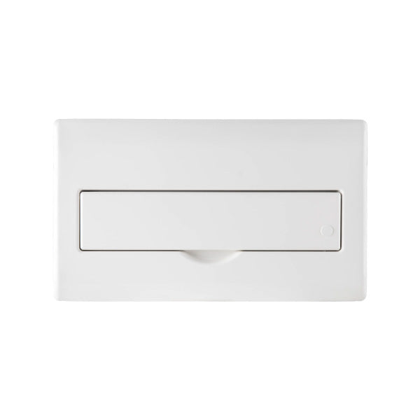 BG CFFD100814ASPD 22 Module 14 Way Fully Recessed Unpopulated + 100A Switch, 1x100A, 1x80A Type A 30mA RCD, 1xSPD & 1x32A MCB - westbasedirect.com