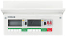 BG CFUD1000010A BG 16 Module 10 Way Unpopulated + 100A Switch, 2x100A Type A 30mA RCD - westbasedirect.com