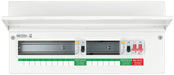 BG CFUD1000016A BG 22 Module 16 Way Unpopulated + 100A Switch, 2x100A Type A 30mA RCD - westbasedirect.com