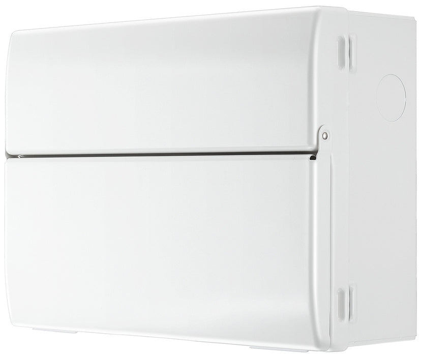 BG Fortress CFUD8606A 6 Way Metal Unpopulated Consumer Unit with 100A Main Switch, 1x 80A 1x 63A 30mA Type A RCD - westbasedirect.com