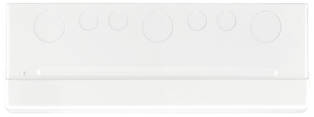 BG Fortress CFUD8606A 6 Way Metal Unpopulated Consumer Unit with 100A Main Switch, 1x 80A 1x 63A 30mA Type A RCD - westbasedirect.com