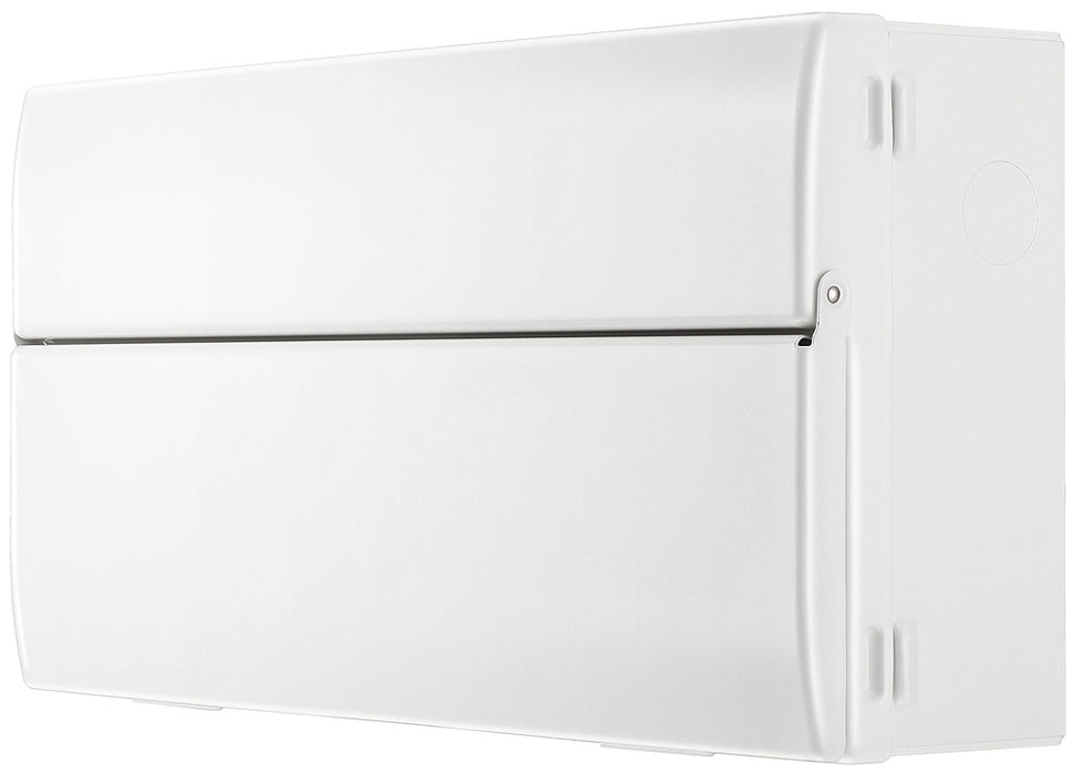 BG Fortress CFUD8613A 13 Way Metal Unpopulated Consumer Unit with 100A Main Switch, 1x 80A 1x 63A 30mA Type A RCD - westbasedirect.com