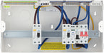 BG Fortress CFUD8811ASPD 11 Way Metal Unpopulated Consumer Unit with 100A Main Switch, 2x 80A 30mA Type A RCD & 1x SPD - westbasedirect.com