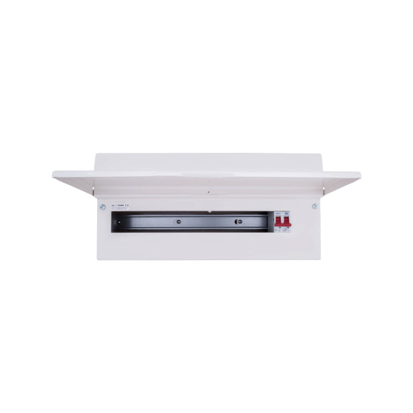 BG CFUDP18608SPD 16 Module 8 Way Populated + 100A Switch, 1x80A, 1x63A 30mA RCD, SPD, 32A MCB & 8xMCBs - westbasedirect.com