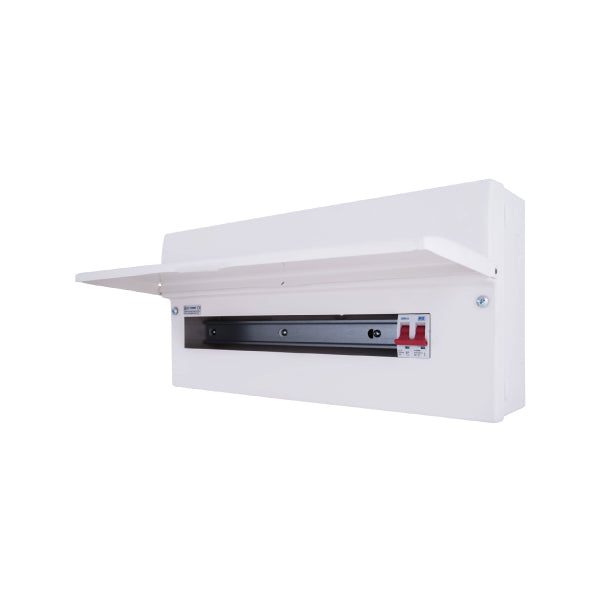 BG CFURSW805ASPD 9 Module 5 Way Metal Unpopulated + Type A 80A RCD, SPD & 32A MCB - westbasedirect.com