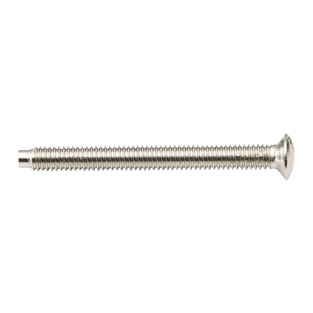CSCREW35 M3.5 x 35mm Raised Head Countersunk Electrical Socket Screw Nickel Plated