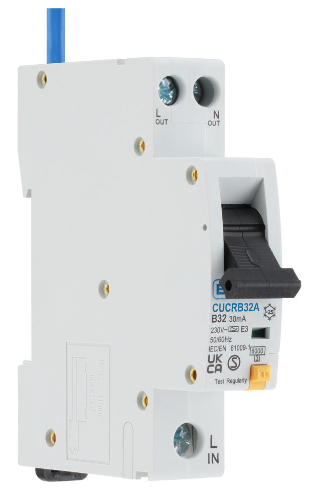 BG Electrical 6kA RCBO Devices