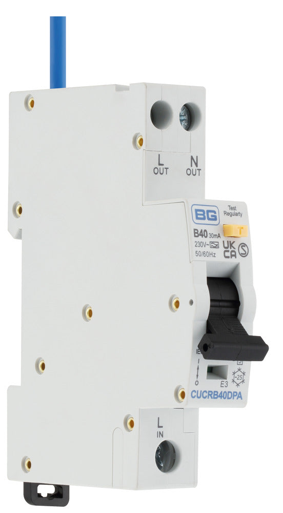 BG Fortress Compact Double Pole RCBOs
