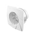 Velair EVECAA100T001 Carina Air Extractor Fan Timer 100mm White - westbasedirect.com