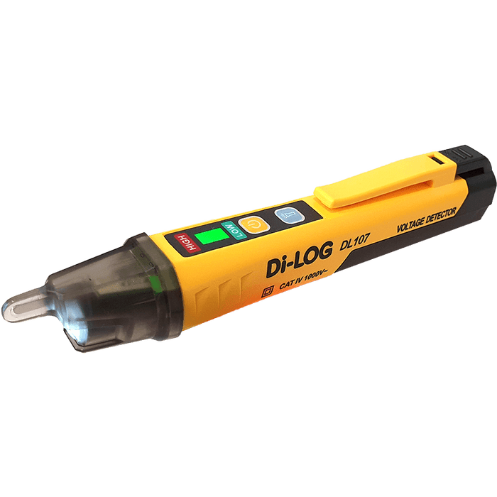Di-LOG DL107 24 - 1000V Non-contact Voltage Detector with High/Low Mode and LED Torch - westbasedirect.com